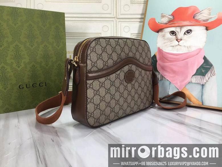 Replica Gucci Bags 1:1 WD675891啡棕 25.5X20X6