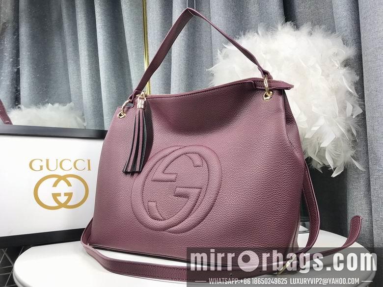 Replica Gucci Bags 1:1 WD408825紫色 35X30X15