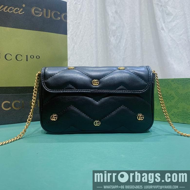 Replica Gucci Bags 1:1 768293 12X21X5cm DF 2colour