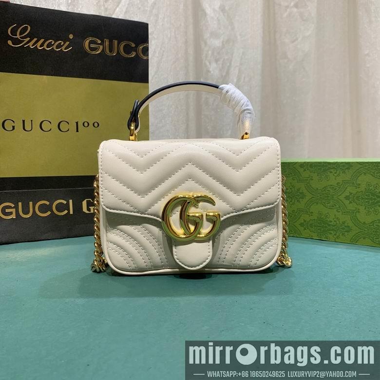 Replica Gucci Bags 1:1 811238 17X13X6cm DF 2colour