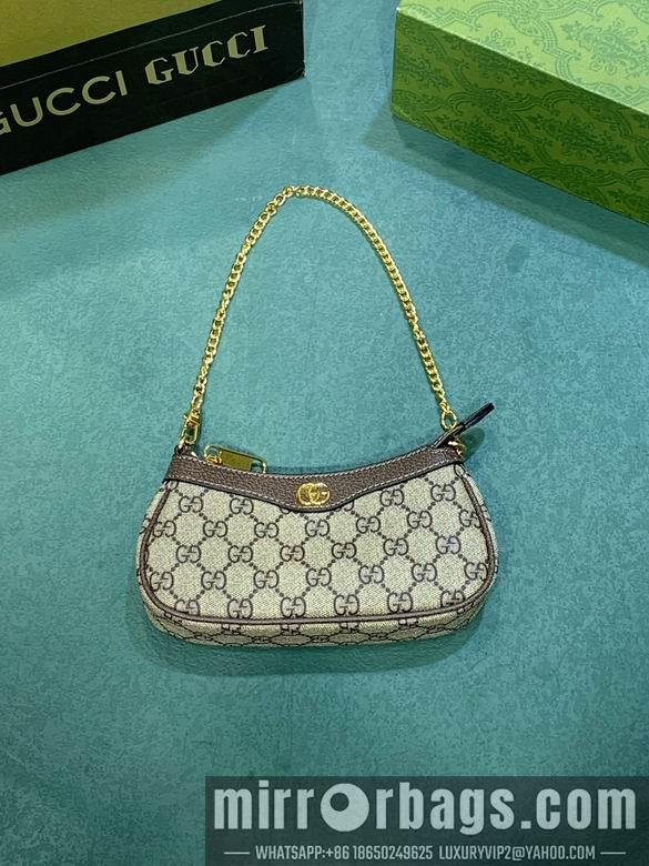 Replica Gucci Bags 1:1 Ophidia 764960 10X19X3cm DF 3colour