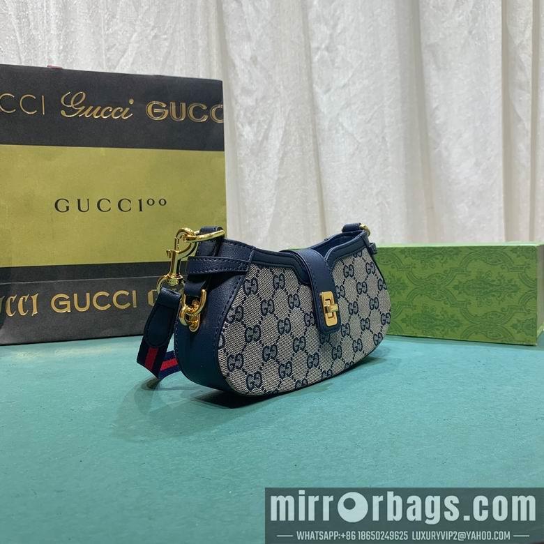 Replica Gucci Bags 1:1 Moon Side 786015 24X12X5cm DF 2colour