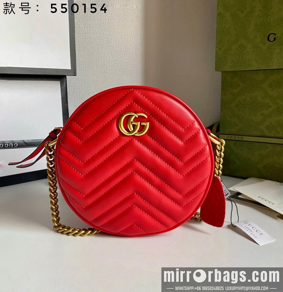 Replica Gucci Bags 1:1 GG Marmont 550154 18x18x6.5cm df06