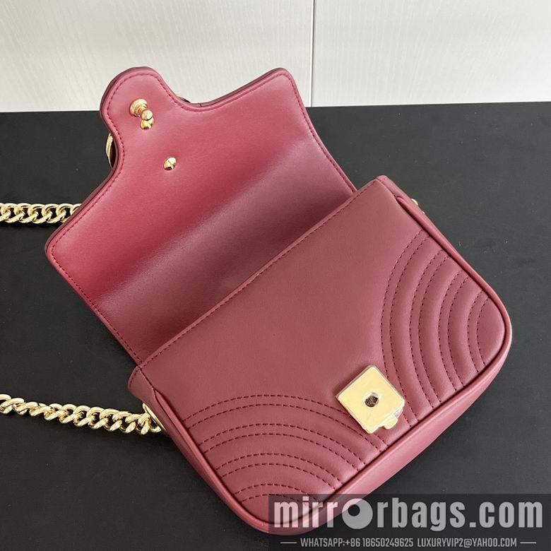 Replica Gucci Bags 1:1 811238 17X13X6cm DF 2colour