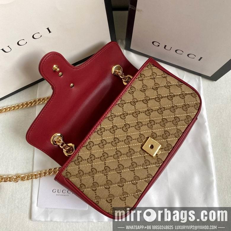 Replica Gucci Bags 1:1 443497 26X15X7cm DF 2colour