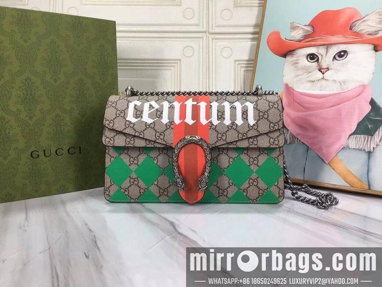 Replica Gucci Bags 1:1 WD400249啡印花  28X18X9