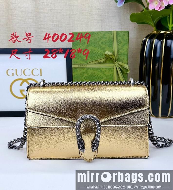 Replica Gucci Bags 1:1 400249 28X18X9cm DF 2colour