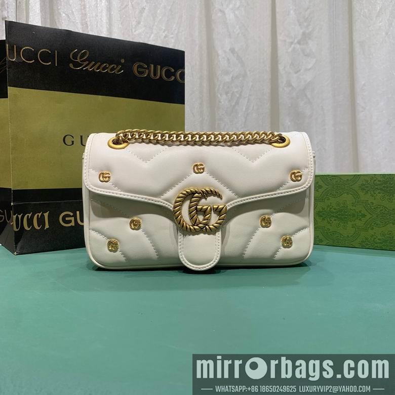 Replica Gucci Bags 1:1 443497 26X15X7cm DF 2colour