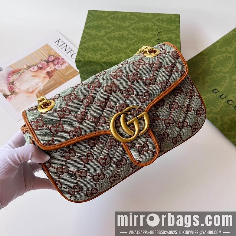 Replica Gucci Bags 1:1 443497 26X15X7cm DF
