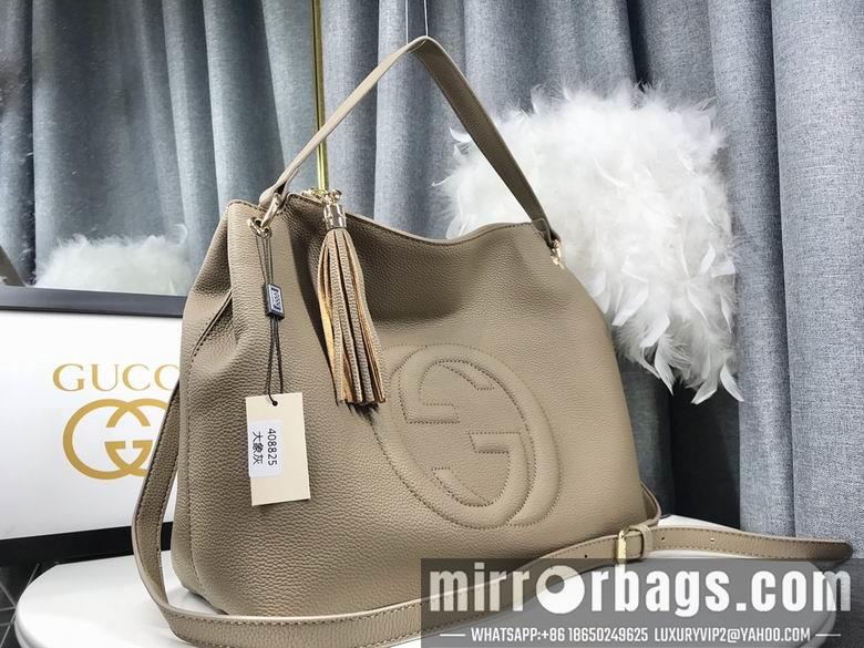 Replica Gucci Bags 1:1 WD408825大象灰 35X30X15
