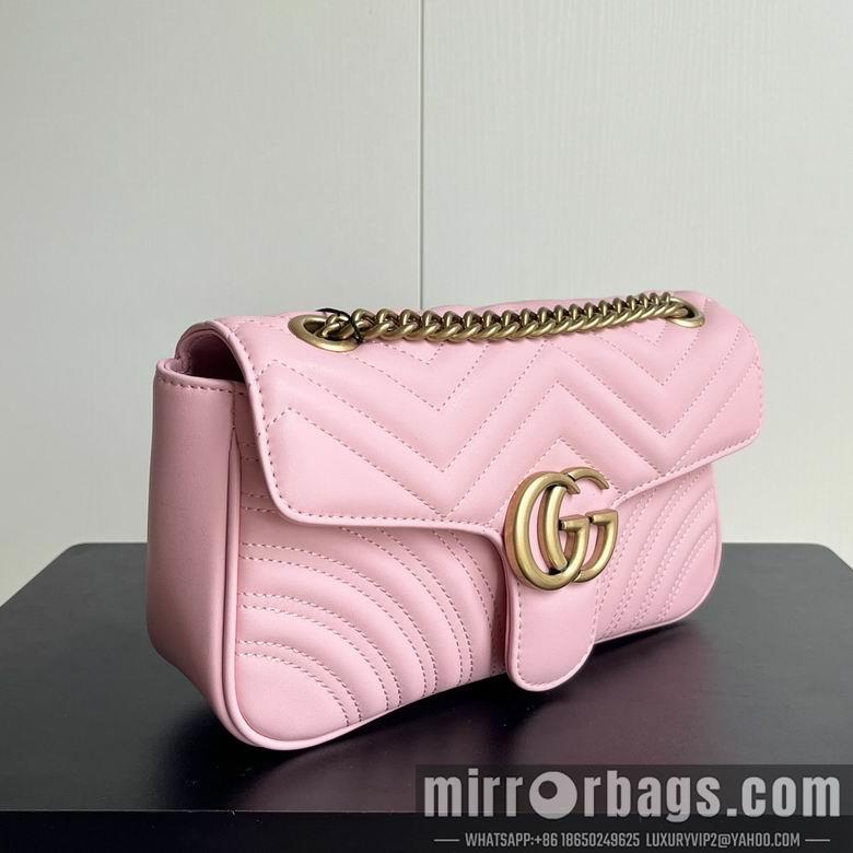 Replica Gucci Bags 1:1 443497 26X7X15cm DF 2colour