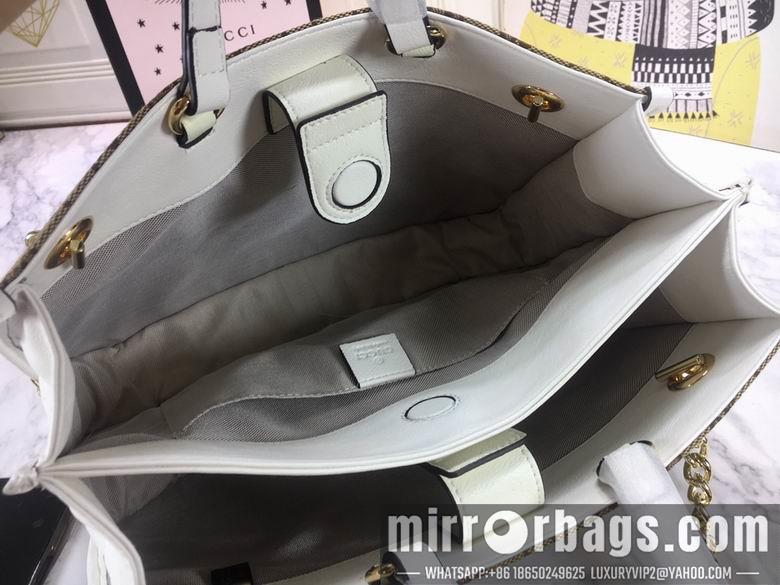 Replica Gucci Bags 1:1 WD621144杏布白皮 35X27X12