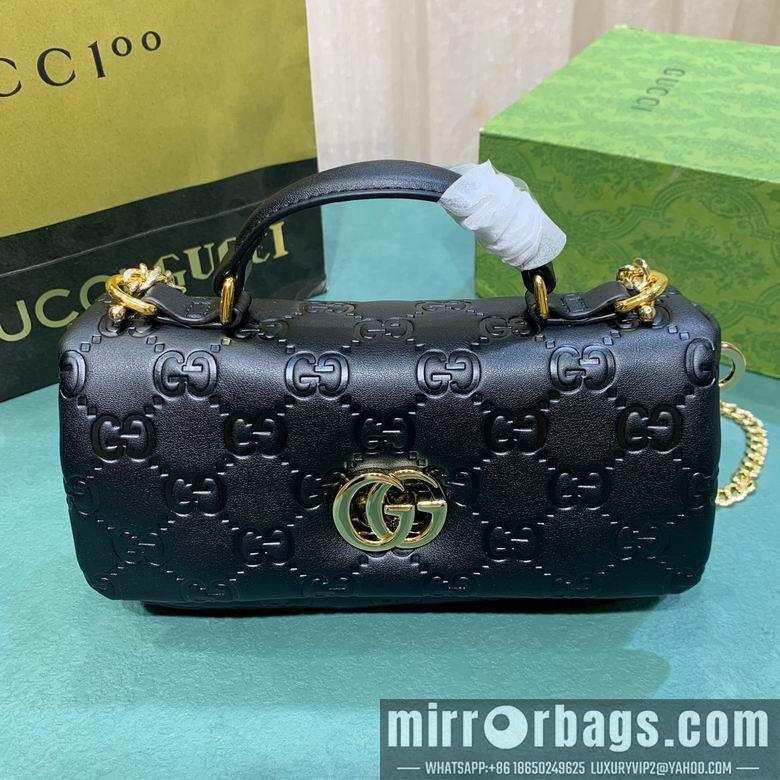 Replica Gucci Bags 1:1 806017 21.1X12.4X4.6cm DF 2colour