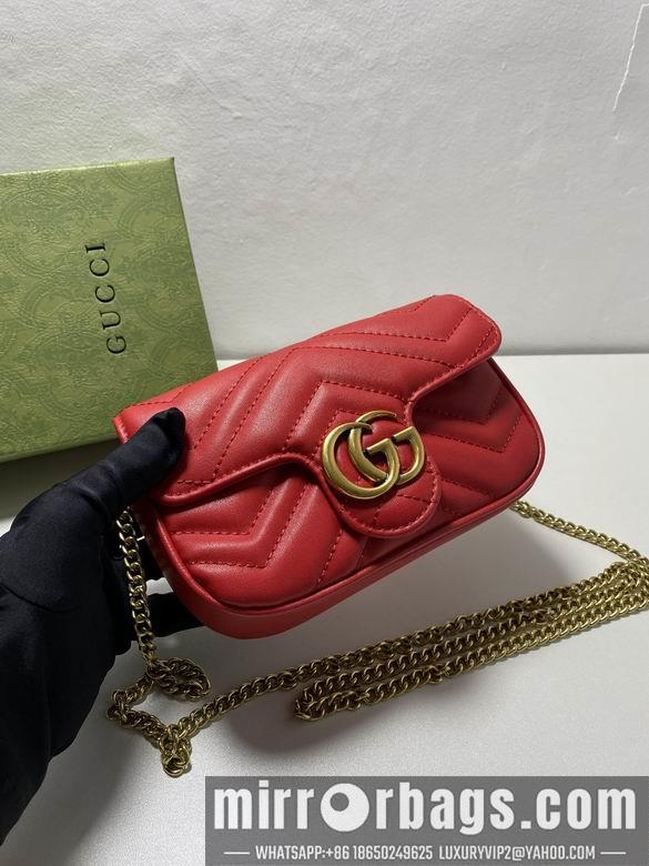 Replica Gucci Bags 1:1 476433 16.5cm XMY 4colour