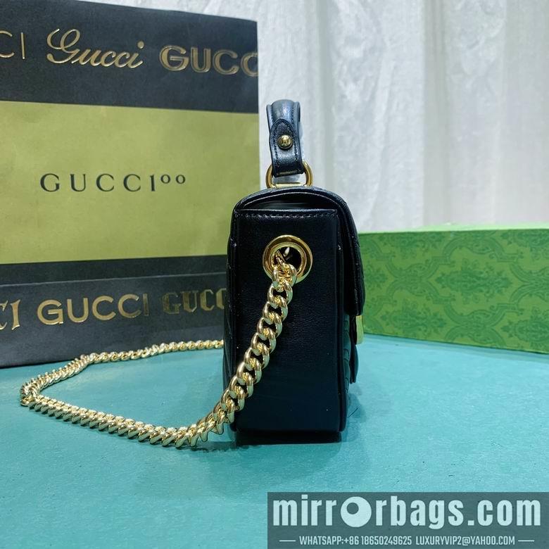 Replica Gucci Bags 1:1 811238 17X13X6cm DF 2colour
