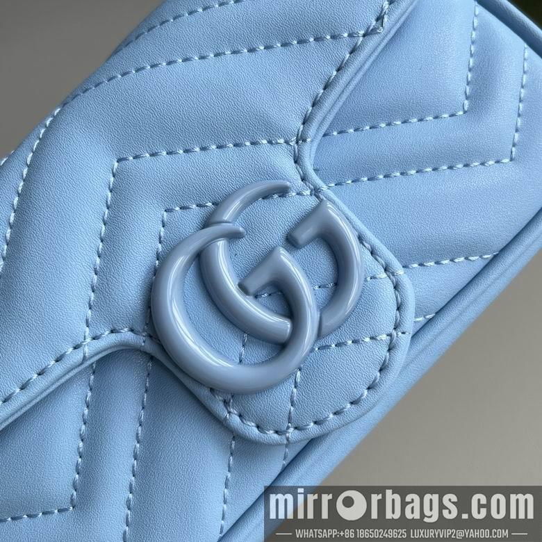 Replica Gucci Bags 1:1 699757 16.5X9.5X4.5cm DF 4colour