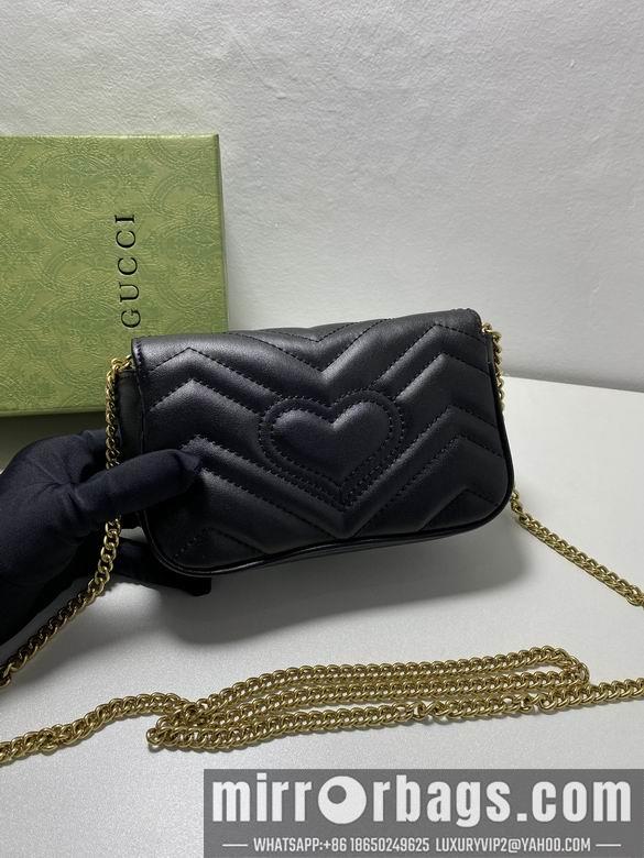 Replica Gucci Bags 1:1 476433 16.5cm XMY 4colour