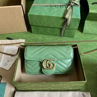 Replica Gucci Bags 1:1 476433 16.5X10.2X5.1cm YG 2colour