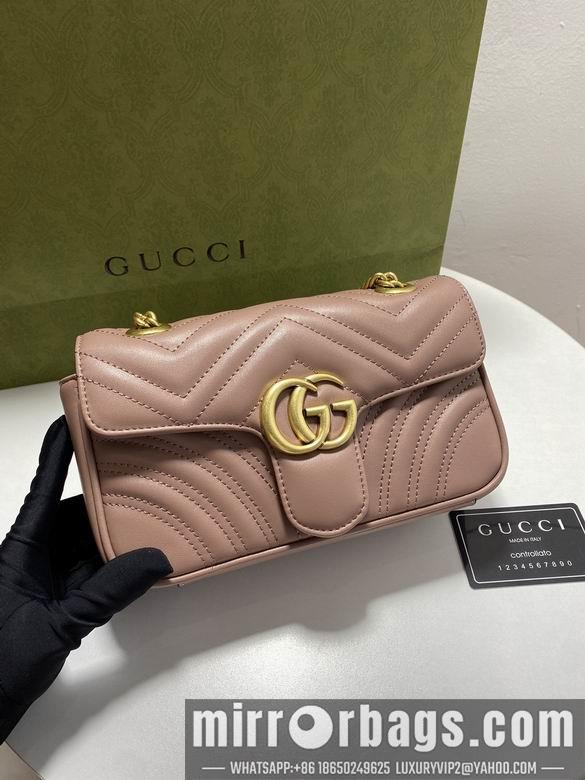 Replica Gucci Bags 1:1 446744 22cm XMY 4colour