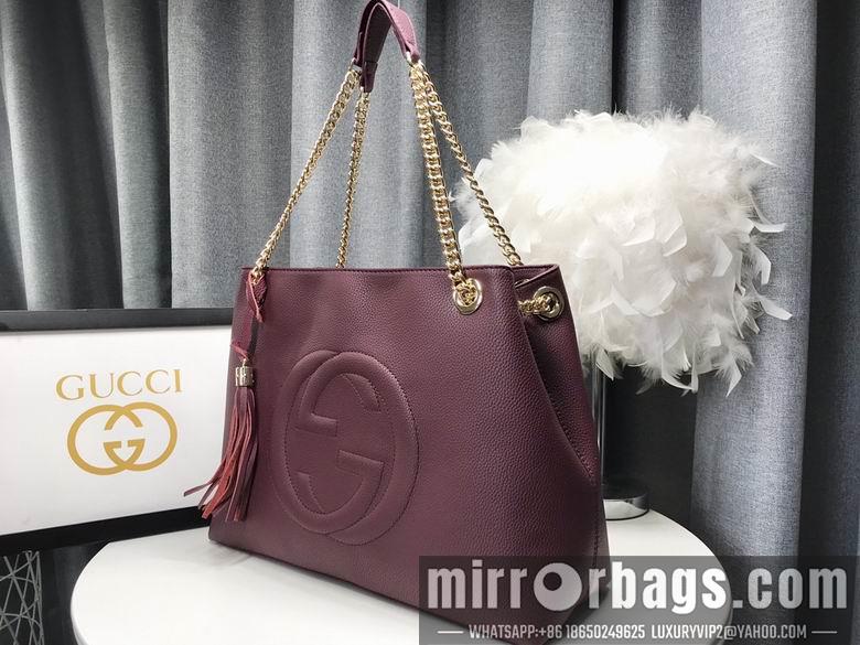 Replica Gucci Bags 1:1 WD308982紫色 38X27X14