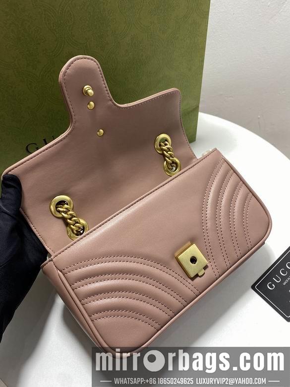 Replica Gucci Bags 1:1 446744 22cm XMY 4colour