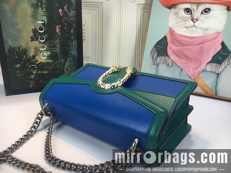 Replica Gucci Bags 1:1 WD400249蓝绿 28X18X9