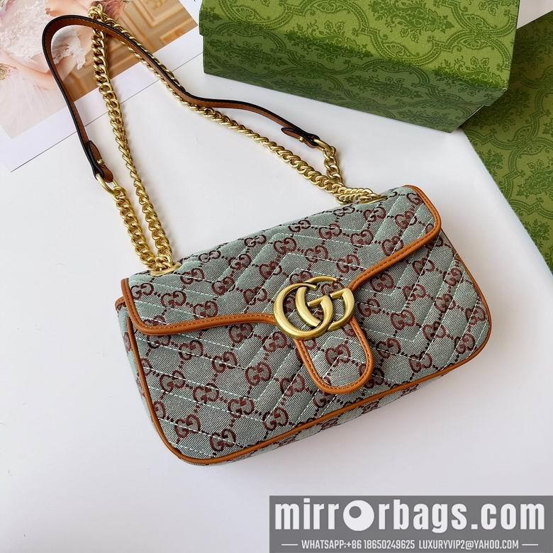 Replica Gucci Bags 1:1 443497 26X15X7cm DF