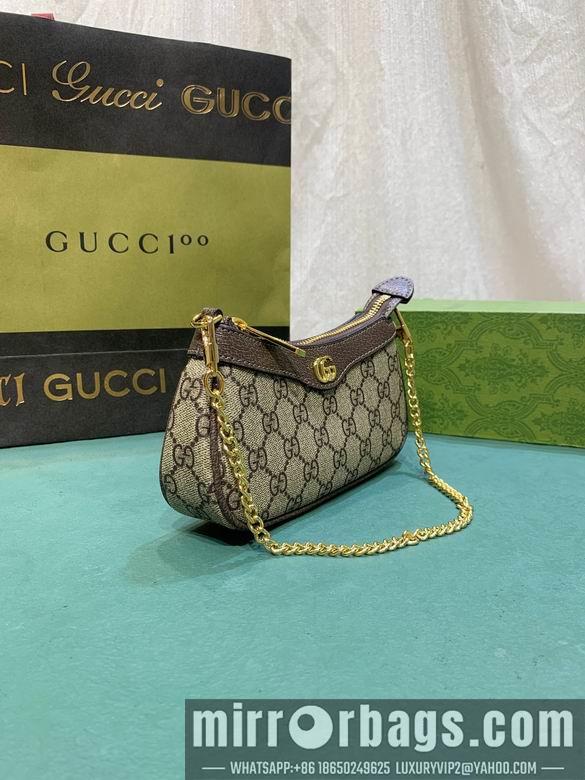 Replica Gucci Bags 1:1 Ophidia 764960 10X19X3cm DF 3colour