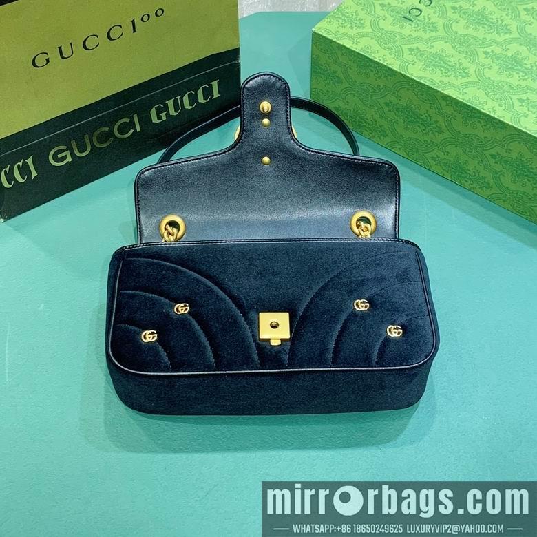 Replica Gucci Bags 1:1 443497 26X15X7cm DF 2colour