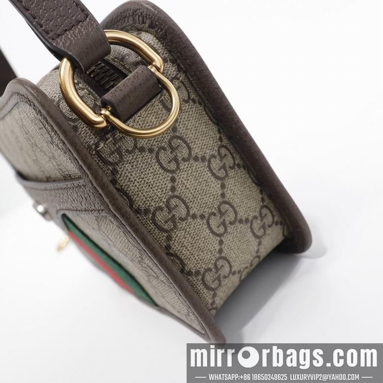 Replica Gucci Bags 1:1 WD598130啡 22X13.5X6.5