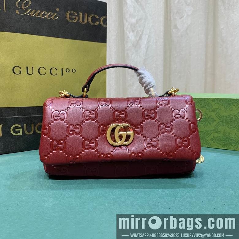 Replica Gucci Bags 1:1 806017 21.1X12.4X4.6cm DF 2colour