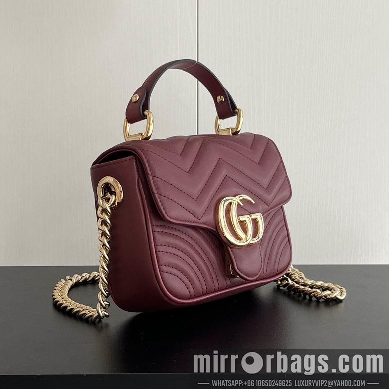 Replica Gucci Bags 1:1 811238 17X13X6cm DF 2colour