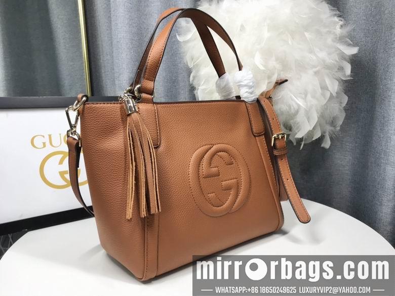 Replica Gucci Bags 1:1 WD369176棕色 26X23X13.5