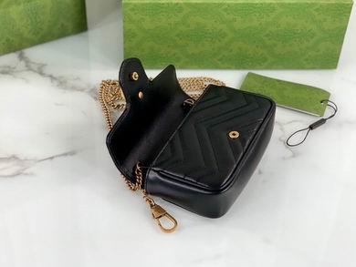 Replica Gucci Bags 1:1 476433 16.5X10X4.5cm YG 4colour