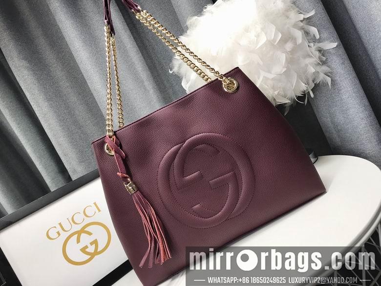 Replica Gucci Bags 1:1 WD308982紫色 38X27X14