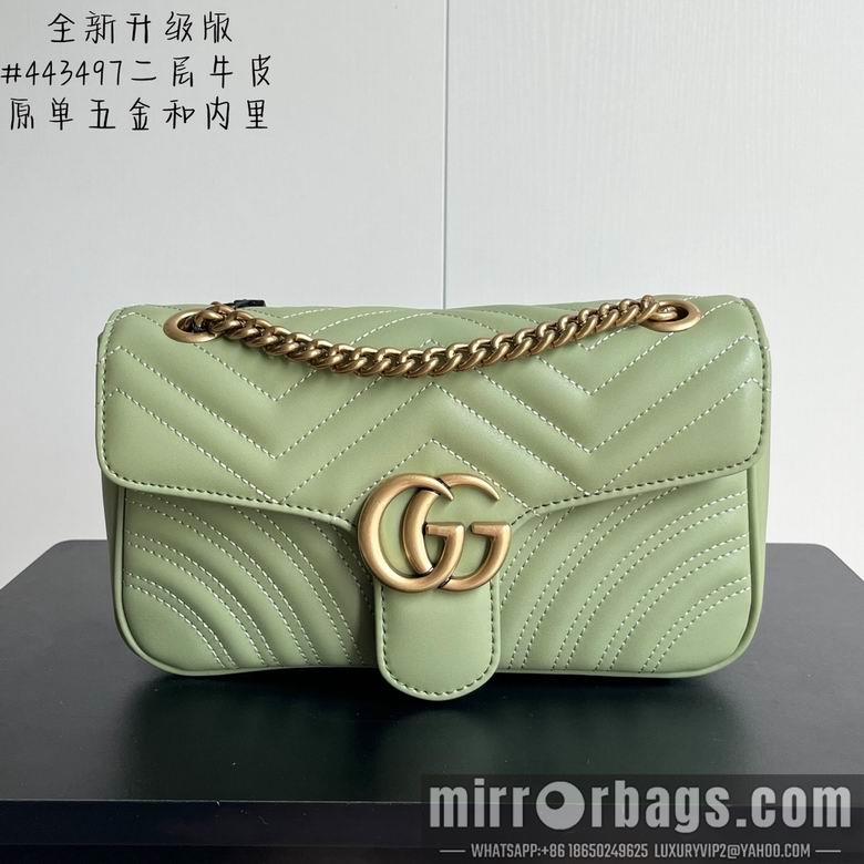 Replica Gucci Bags 1:1 443497 26X7X15cm DF 2colour