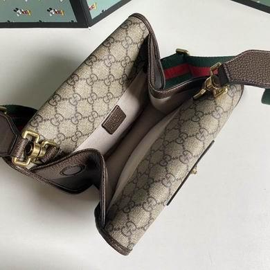 Replica Gucci Bags 1:1 WD501050啡棕 22X16.5X4
