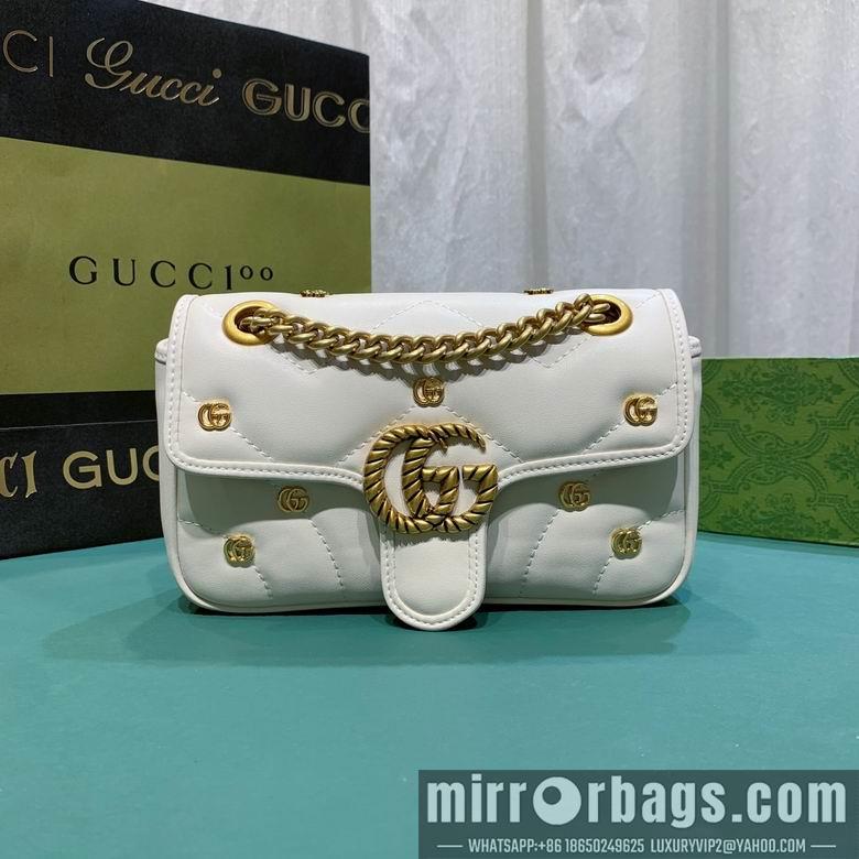 Replica Gucci Bags 1:1 446744 23X14X6cm DF 2colour-1