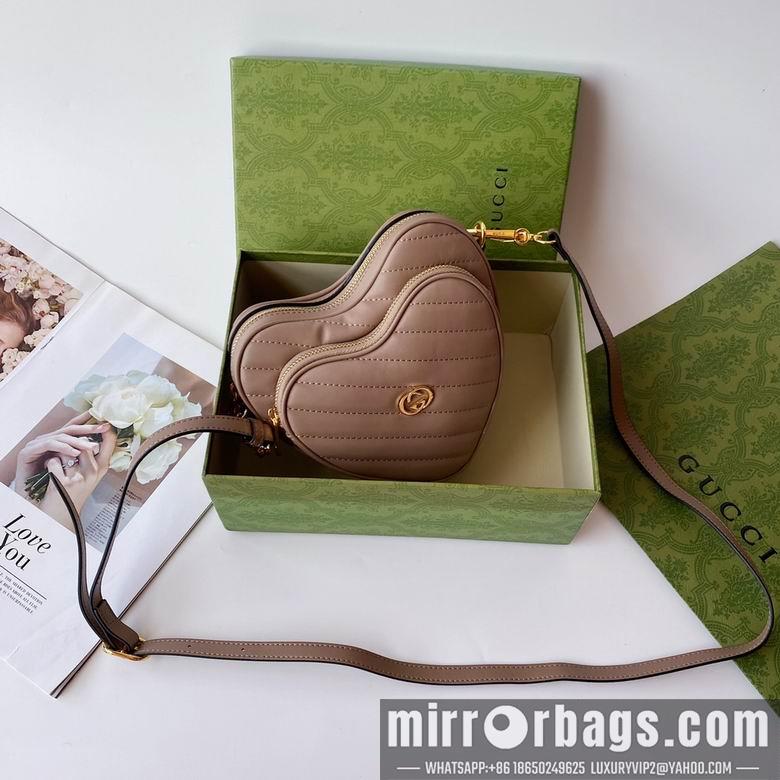 Replica Gucci Bags 1:1 751628 20X17.5X6.5cm YG 4colour