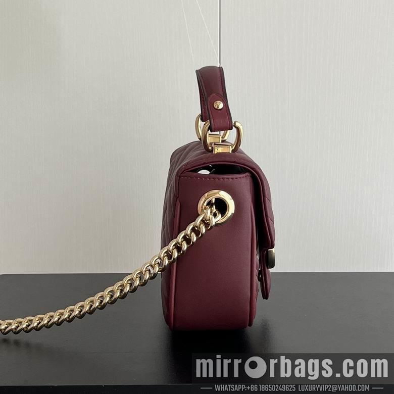 Replica Gucci Bags 1:1 811238 17X13X6cm DF 2colour