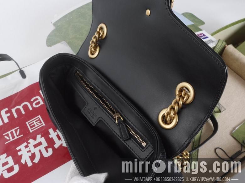 Replica Gucci Bags 1:1 446744 22X13X6cm 443497 26X15X7cm YG 3colour