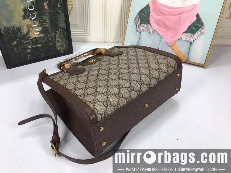 Replica Gucci Bags 1:1 WD660195啡色 27X24X11
