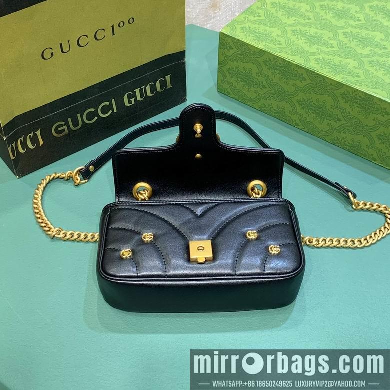 Replica Gucci Bags 1:1 446744 23X14X6cm DF 2colour-1