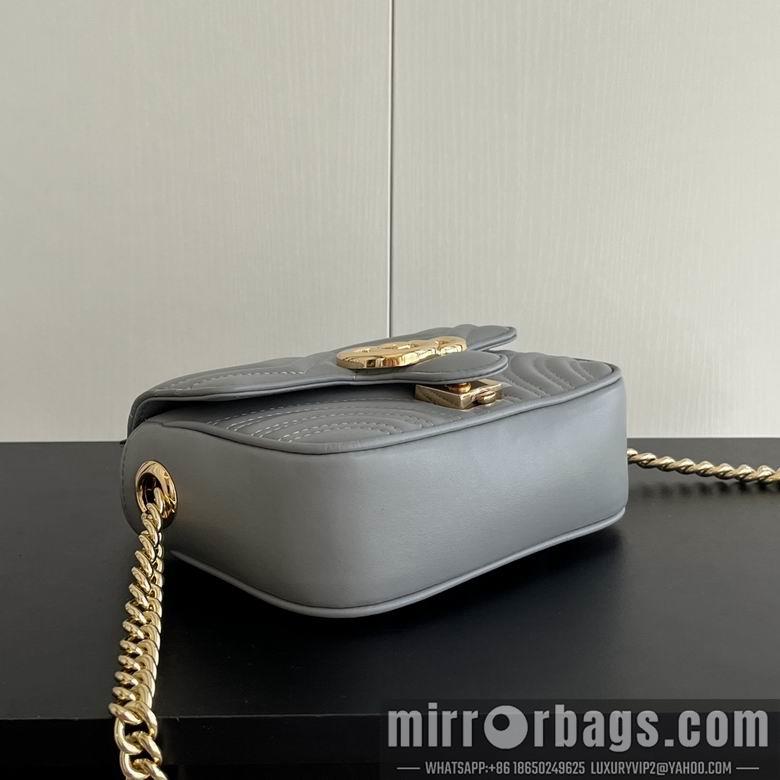 Replica Gucci Bags 1:1 811238 17X13X6cm DF 2colour