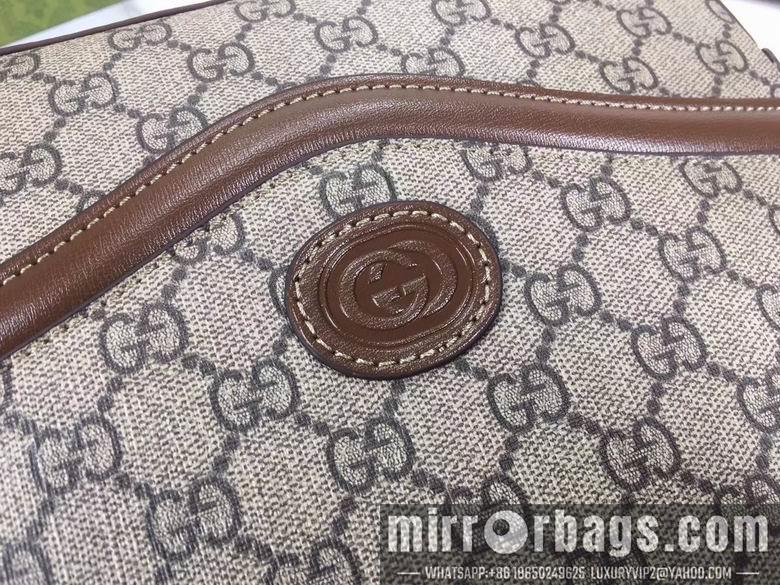 Replica Gucci Bags 1:1 WD675891啡棕 25.5X20X6