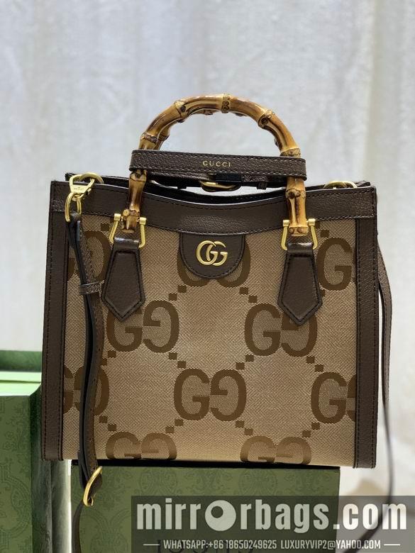Replica Gucci Bags 1:1 WD660195杏啡 27X24X11
