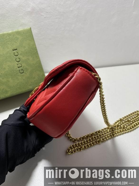 Replica Gucci Bags 1:1 476433 16.5cm XMY 4colour
