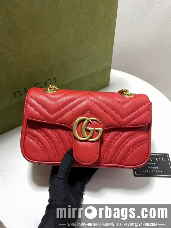 Replica Gucci Bags 1:1 446744 22cm XMY 4colour