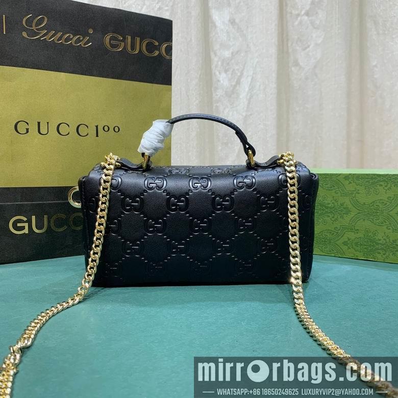 Replica Gucci Bags 1:1 806017 21.1X12.4X4.6cm DF 2colour