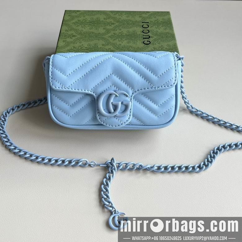 Replica Gucci Bags 1:1 699757 16.5X9.5X4.5cm DF 4colour